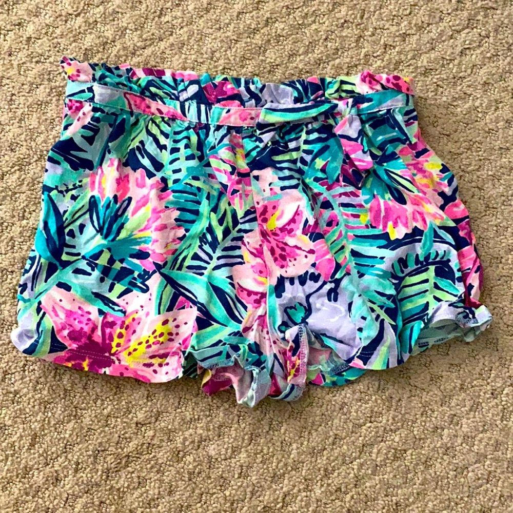 girls lily pullitzer shorts size 8-10